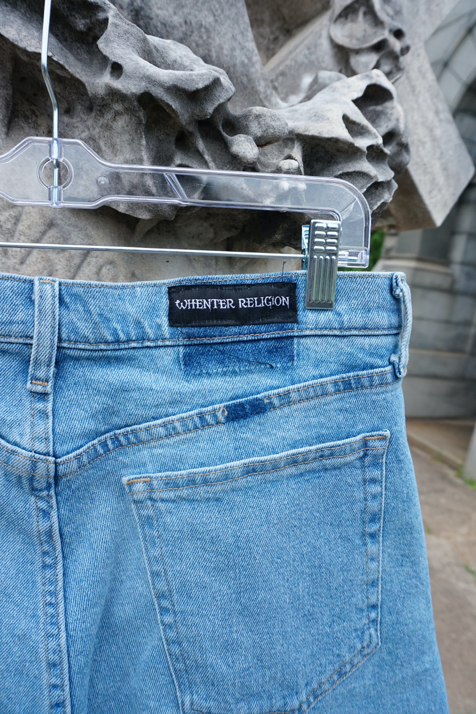 Blue wing shorts