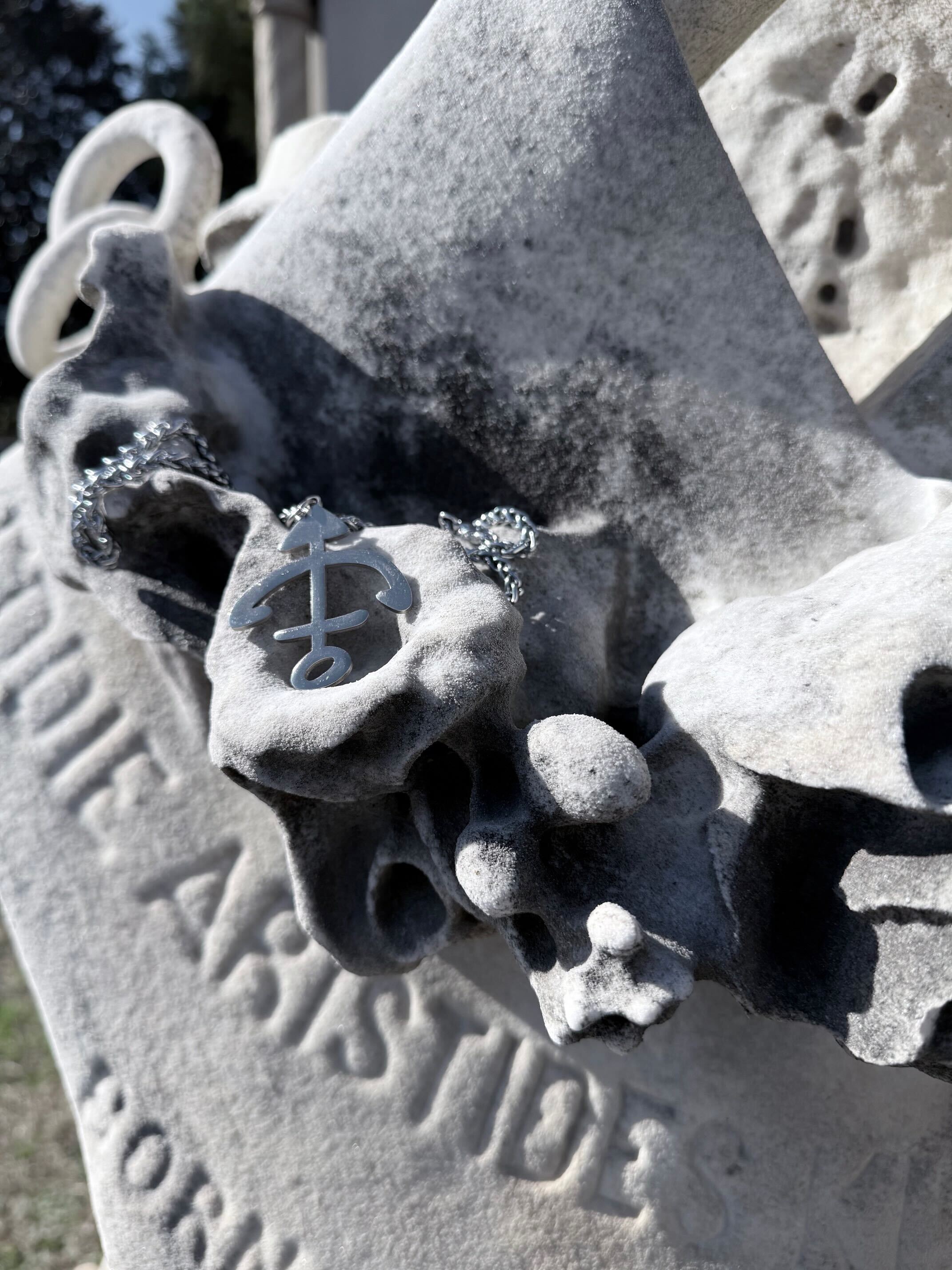 WHenter Religion Signature Cross Pendant Necklace