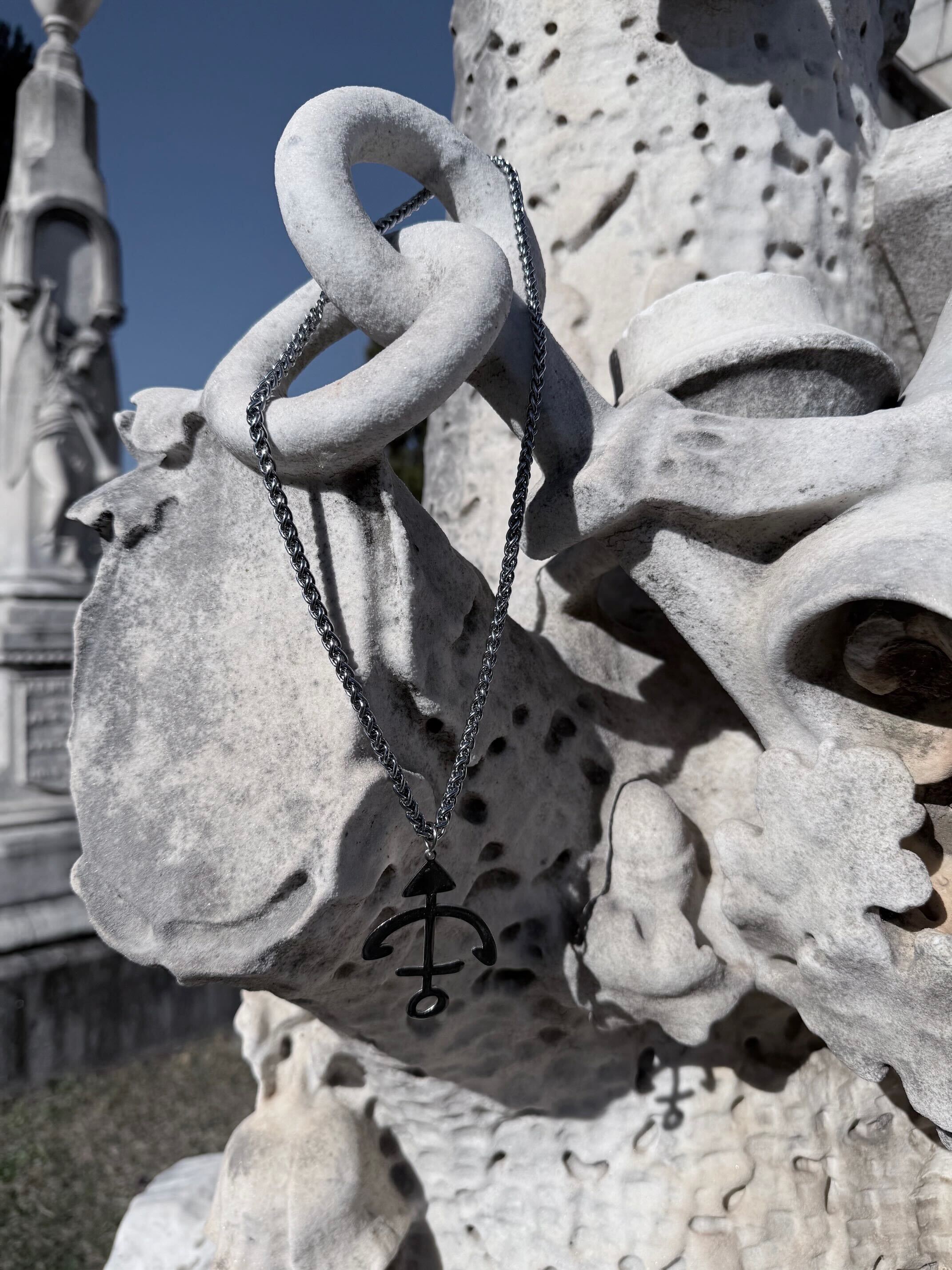 WHenter Religion Signature Cross Pendant Necklace